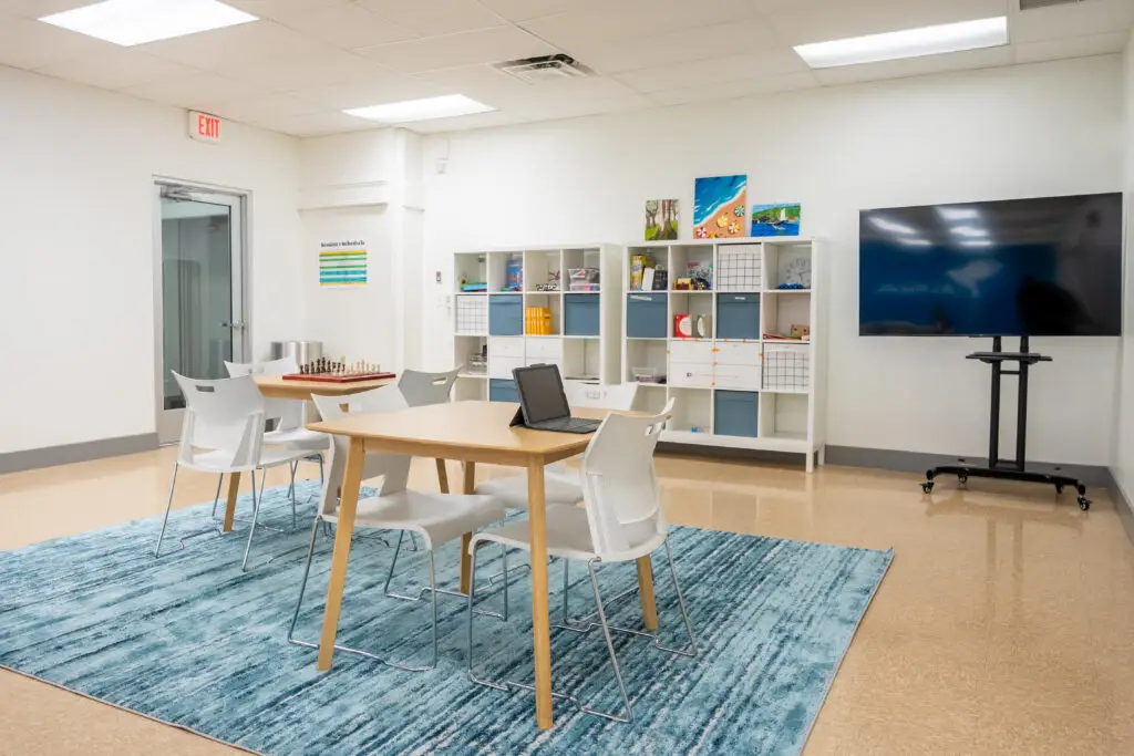 Classroom at Alpha private school in Miami