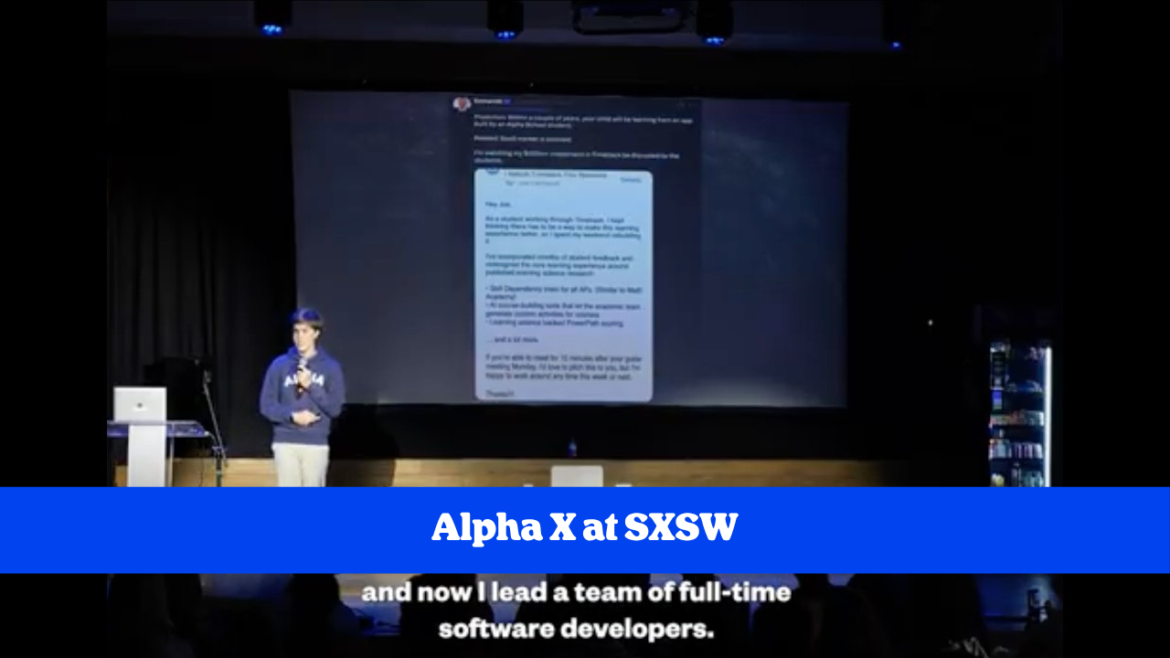 Alpha X Showcase at SXSW 2026 | Young Founders, Big Ideas, and Event Moments