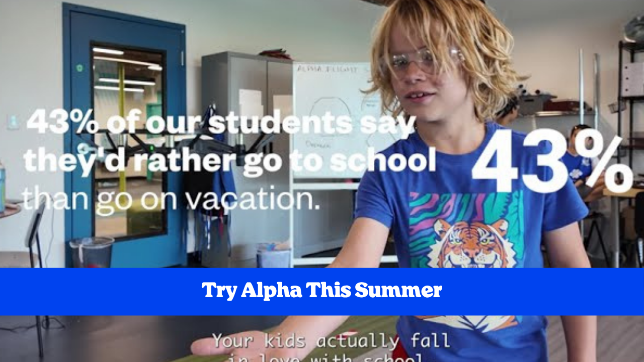 What If You Could Try Alpha for a Week? | Experience Alpha This Summer