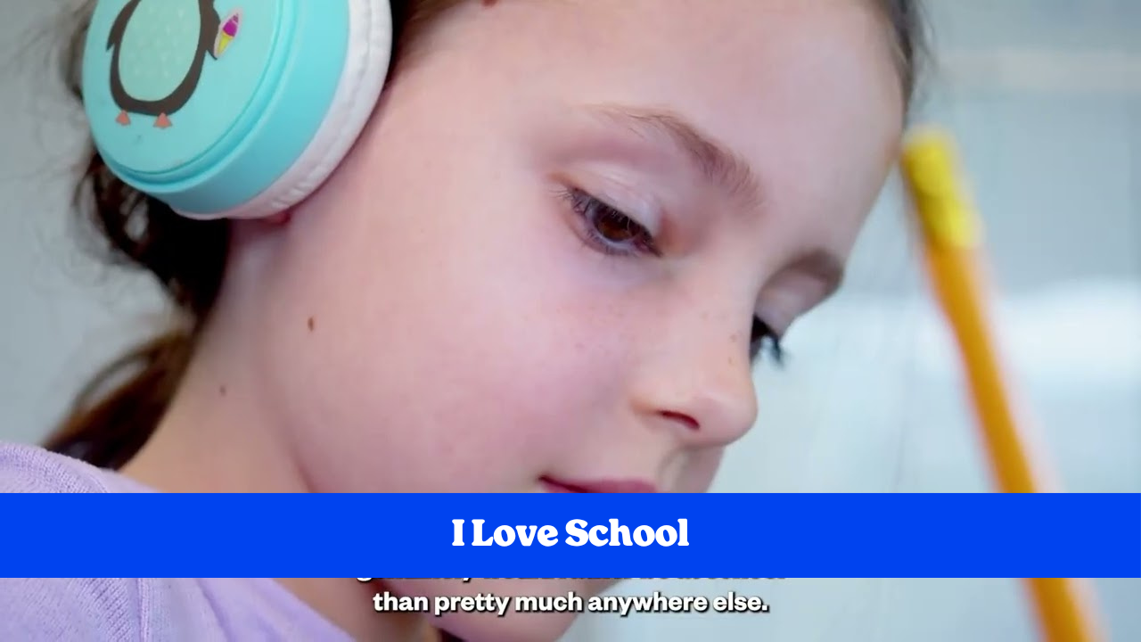 “I Love School.” — Alpha Student