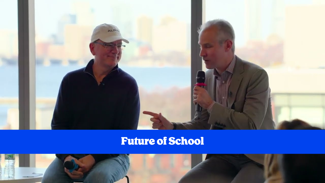 Michael B. Horn and Joe Liemandt on the Future of School